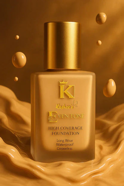 Kashee's Eventone High Coverage Foundation+Free Gift (Kashees Compact Powder).